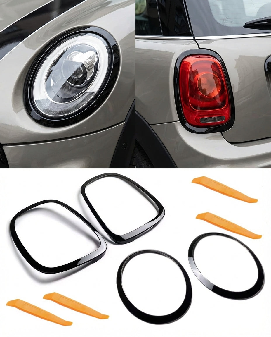 Cerclages de Feux Noir Brillant – MINI Cooper F55/F56/F57