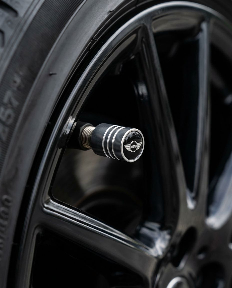 Bouchons de Valve aluminium pour jantes MINI (Set de 4)