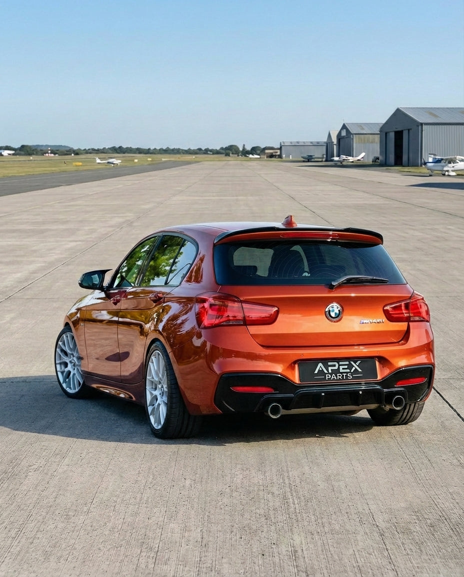 Becquet Arrière Noir Brillant Style M Performance – BMW Série 1 F20/F21