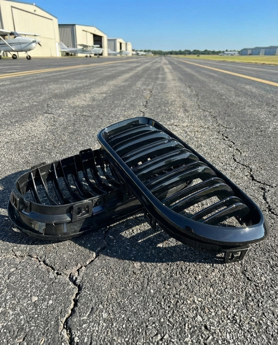 Grilles Avant Double Barre pour BMW Série 1 F20 LCI / F21 LCI (2015‑2019)