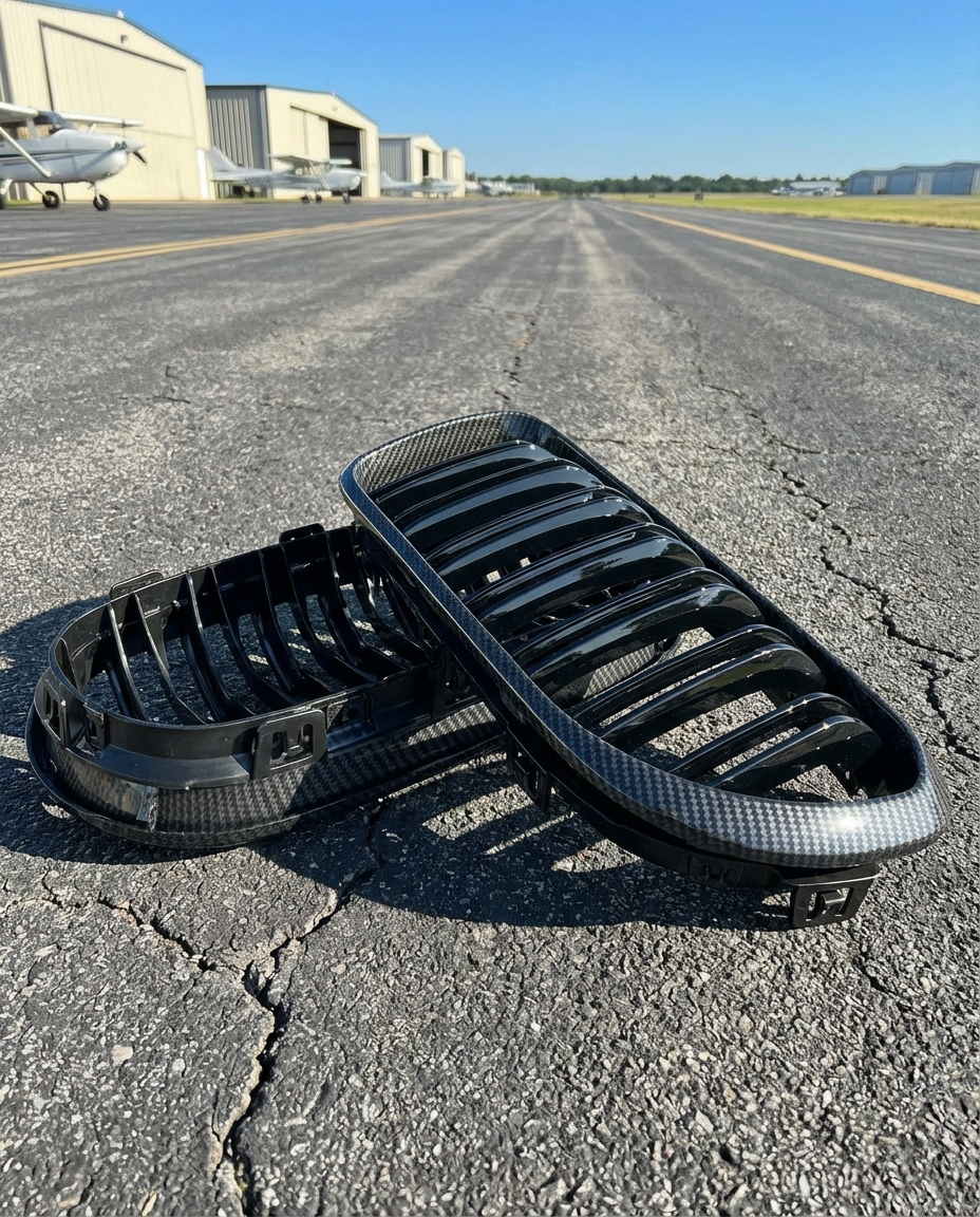 Grilles Avant Double Barre pour BMW Série 1 F20 LCI / F21 LCI (2015‑2019)