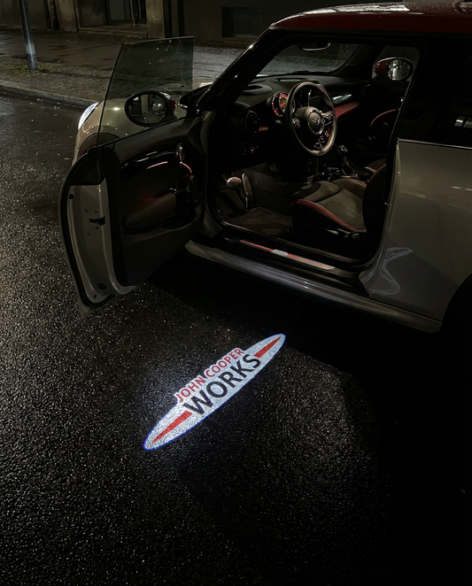 LED de porte avec projection de logo – MINI (paire)