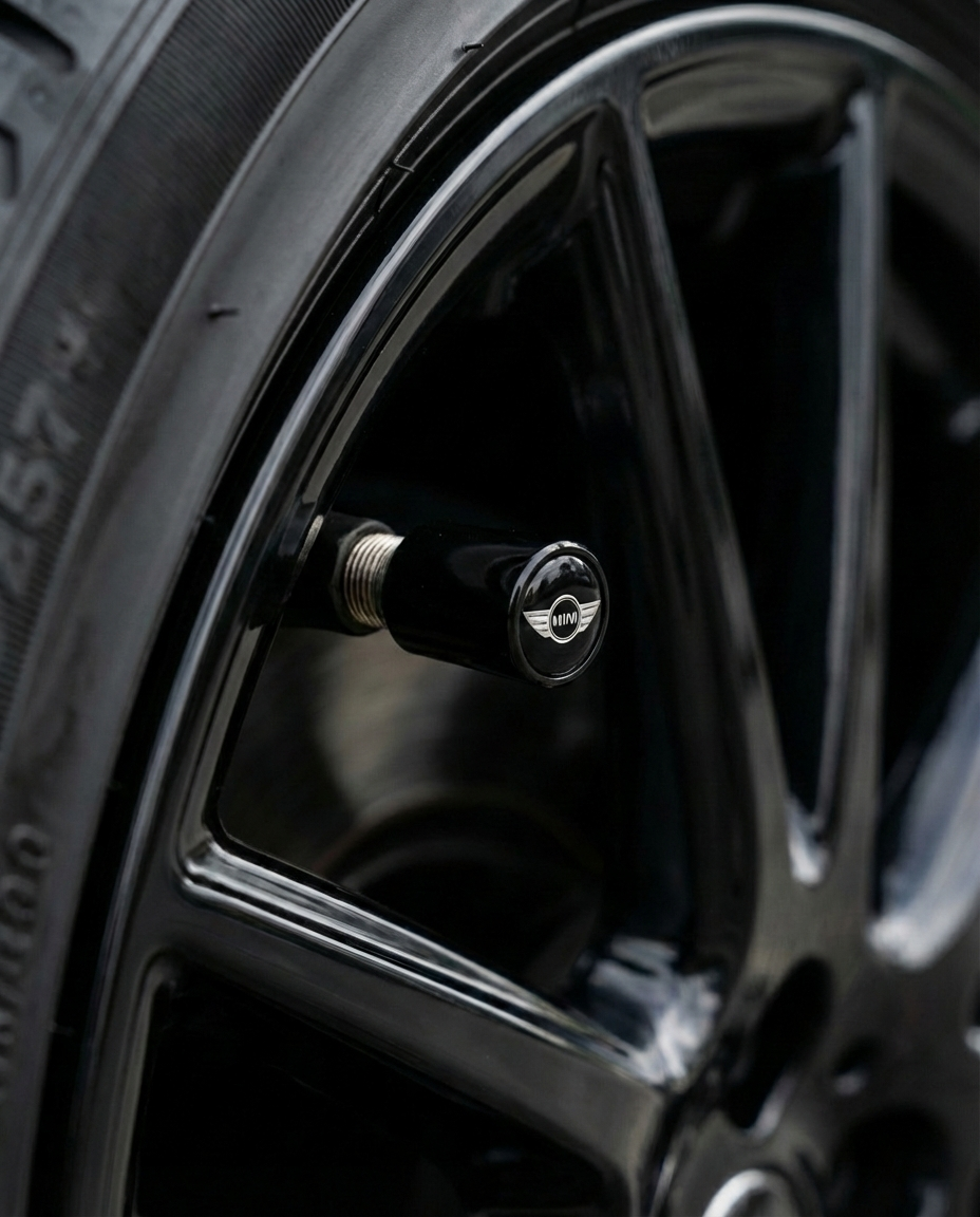 Bouchons de Valve aluminium pour jantes MINI (Set de 4)