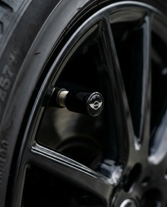 Bouchons de Valve aluminium pour jantes MINI (Set de 4)