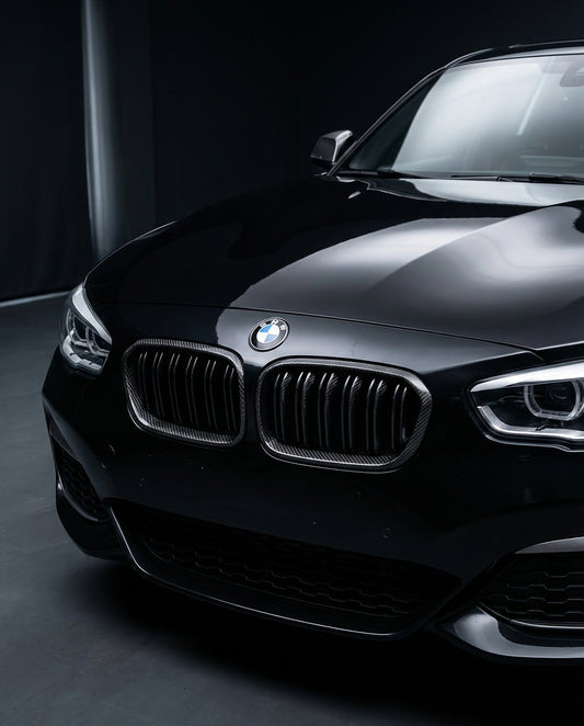 Grilles Avant Double Barre pour BMW Série 1 F20 LCI / F21 LCI (2015‑2019)