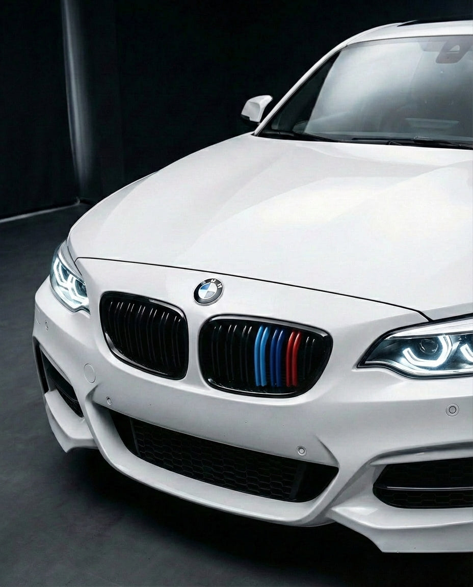 Grilles Avant Double Barre pour BMW Série 2 F22 / F23 (2014‑2019)